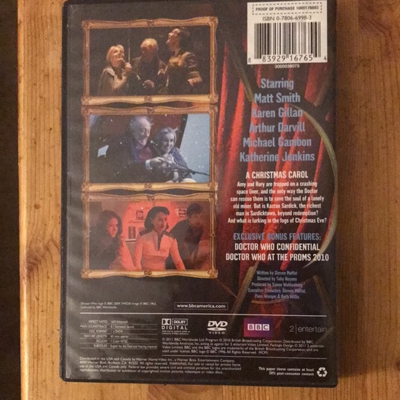 Doctor Who A Christmas Carol dvd - Picture 2 of 2